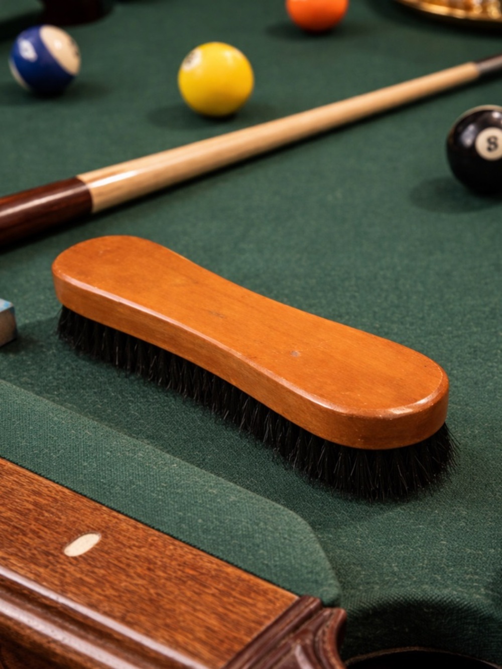 Vintagel Shoe Shine or Pool Table Bristle Brush